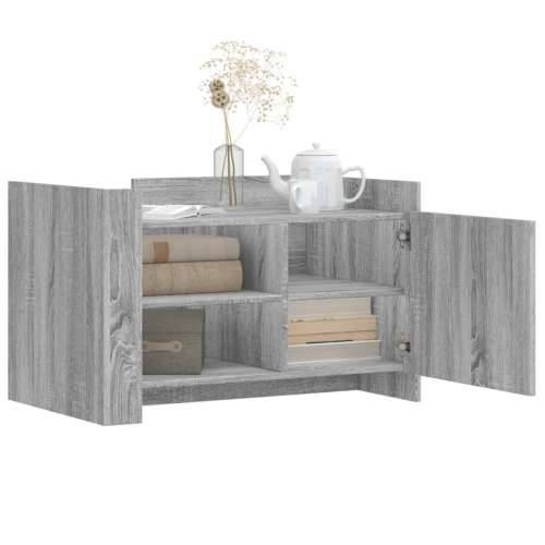 Stolić za kavu siva boja hrasta 80x50x50 cm konstruirano drvo - Sivi hrast sonoma 1 80 cm Cijena