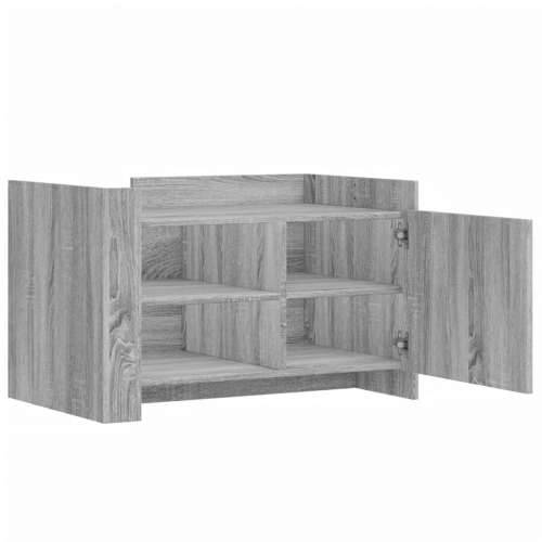 Stolić za kavu siva boja hrasta 80x50x50 cm konstruirano drvo - Sivi hrast sonoma 1 80 cm Cijena