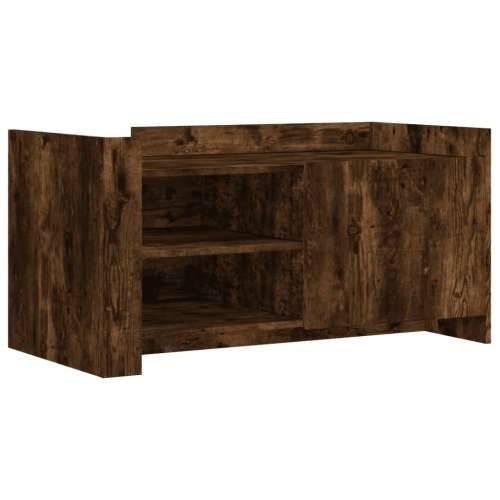 Stolić za kavu boja dimljenog hrasta 100 x 50 x 50 cm od drva - Dimljeni hrast 1 100 cm Cijena