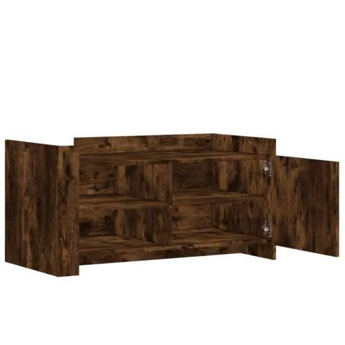 Stolić za kavu boja dimljenog hrasta 100 x 50 x 50 cm od drva - Dimljeni hrast 1 100 cm Cijena