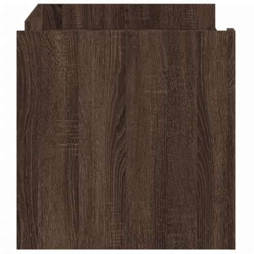 Stolić za kavu boja smeđeg hrasta 100 x 50 x 50 cm od drva - Smeđi hrast 1 100 cm Cijena