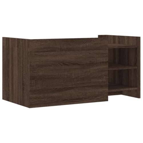 Stolić za kavu boja smeđeg hrasta 100 x 50 x 50 cm od drva - Smeđi hrast 1 100 cm Cijena