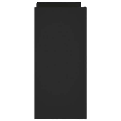 Komoda crna 73,5x35x75 cm od konstruiranog drva - Crna 1 Cijena