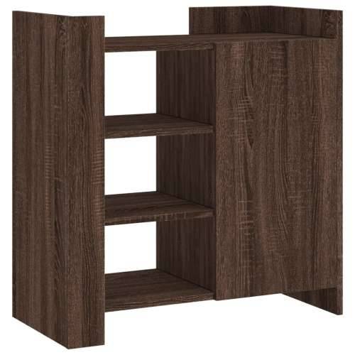 Komoda boja smeđeg hrasta 73,5x35x75 cm konstruirano drvo - Smeđi hrast 1 Cijena