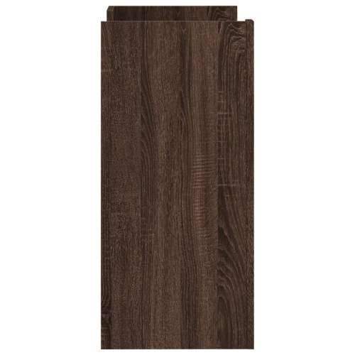 Komoda boja smeđeg hrasta 73,5x35x75 cm konstruirano drvo - Smeđi hrast 1 Cijena