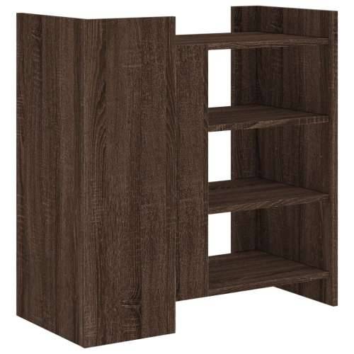 Komoda boja smeđeg hrasta 73,5x35x75 cm konstruirano drvo - Smeđi hrast 1 Cijena