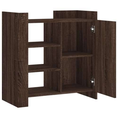 Komoda boja smeđeg hrasta 73,5x35x75 cm konstruirano drvo - Smeđi hrast 1 Cijena