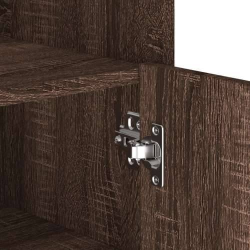 Komoda boja smeđeg hrasta 73,5x35x75 cm konstruirano drvo - Smeđi hrast 1 Cijena