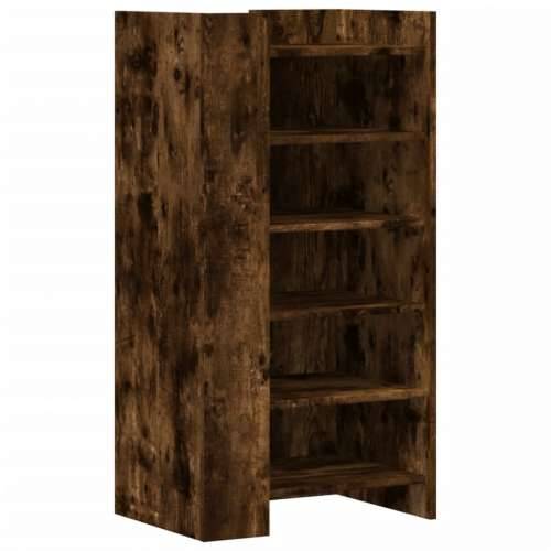 Ormarić za cipele boja hrasta 52x37,5x100 cm konstruirano drvo - Dimljeni hrast 1 Cijena