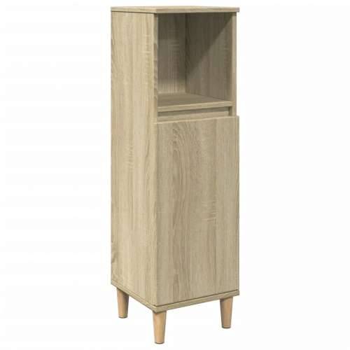 Kupaonski ormarić boja hrasta 30x30x100 cm konstruirano drvo - sonoma hrast 1 Cijena