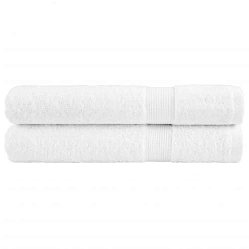Ručnici SOLUND 2 kom bijeli 100 x 200 cm 600 gsm - Bijela 100 x 200 cm 2 Cijena
