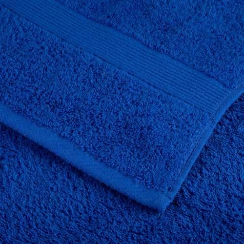 Ručnici za tuširanje SOLUND 4 kom plavi 70x140 cm 600 gsm - Plava 70 x 140 cm 4 Cijena