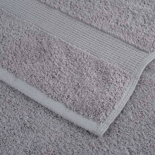 Ručnici SOLUND 2 kom sivi 100 x 200 cm 600 gsm - Siva 100 x 200 cm 2 Cijena