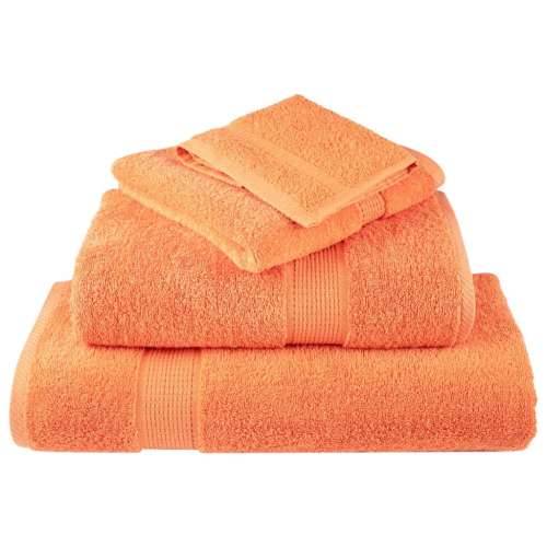 Ručnici za tuš SOLUND 4 kom narančasti 70x140 cm 600 gsm - orange 70 x 140 cm 4 Cijena