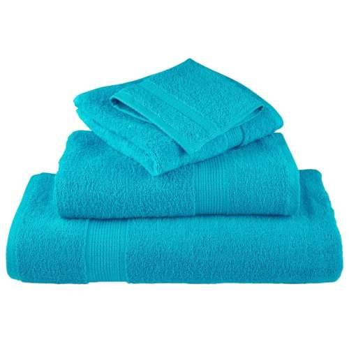 Ručnici za ruke SOLUND 10 kom tirkizni 50x100 cm 600 gsm - Tirkizna 50 x 100 cm 10 Cijena