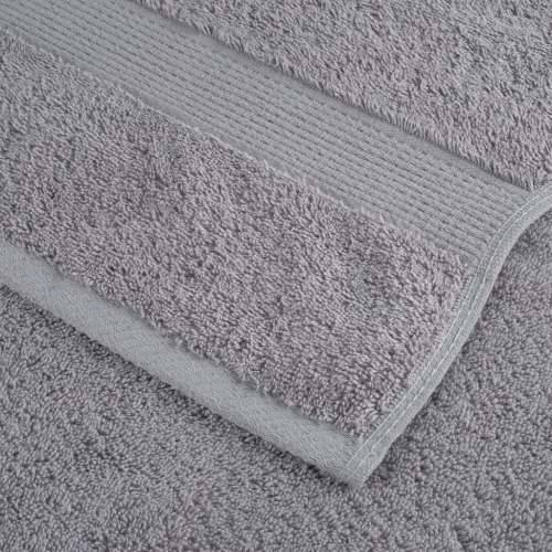 12-dijelni vrhunski set ručnika SOLUND sivi 600 gsm - Siva 1 Cijena