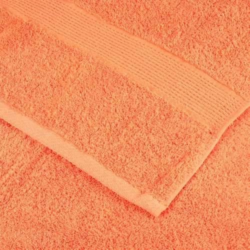 12-dijelni vrhunski set ručnika SOLUND narančasti 600 gsm - Narančasta 1 Cijena