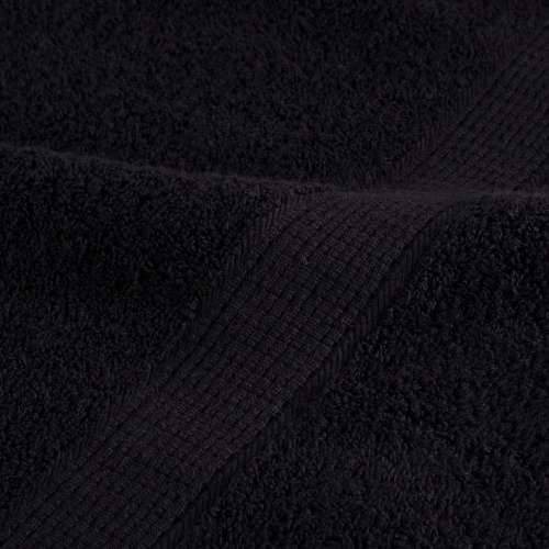 12-dijelni vrhunski set ručnika SOLUND crni 600 gsm - Crna 1 Cijena