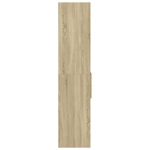 Visoka komoda boja hrasta 50x42,5x185 cm od konstruiranog drva - sonoma hrast 1 Cijena