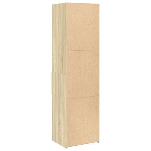 Visoka komoda boja hrasta 50x42,5x185 cm od konstruiranog drva - sonoma hrast 1 Cijena