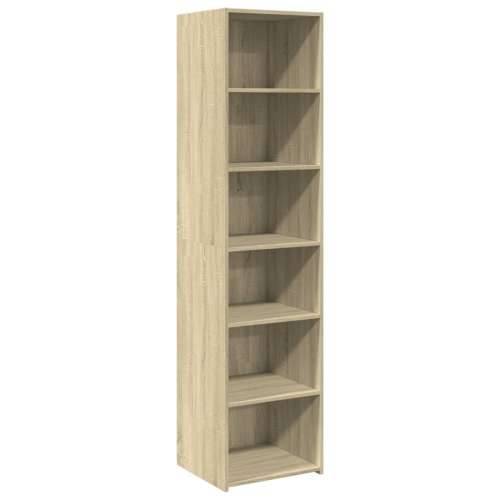 Visoka komoda boja hrasta sonome 45x41x185cm konstruirano drvo - sonoma hrast 1 Cijena