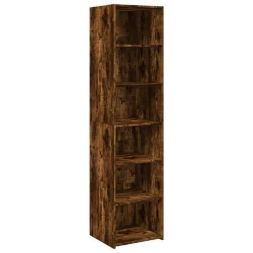 Visoka komoda boja hrasta 45x41x185cm od konstruiranog drva - Dimljeni hrast 1 Cijena