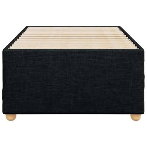 Okvir za krevet bez madraca crni 100x200 cm od tkanine - Crna 100 x 200 cm Cijena