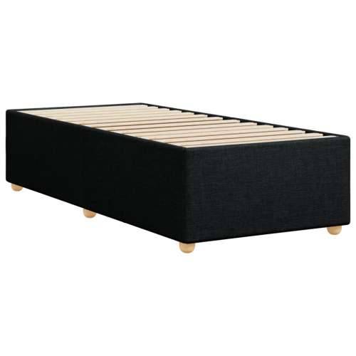 Okvir za krevet bez madraca crni 100x200 cm od tkanine - Crna 100 x 200 cm Cijena