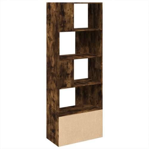 Regal za knjige boja hrasta 70x36x189 cm konstruirano drvo - Dimljeni hrast 1 70 cm Cijena