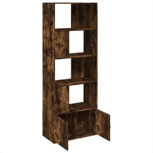 Regal za knjige boja hrasta 70x36x189 cm konstruirano drvo - Dimljeni hrast 1 70 cm Cijena