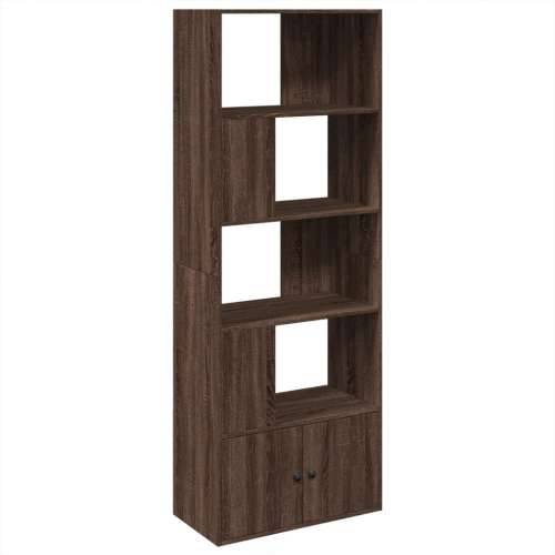 Regal za knjige boja hrasta 70x36x189 cm od konstruiranog drva - Smeđi hrast 1 70 cm Cijena