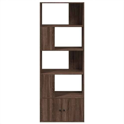Regal za knjige boja hrasta 70x36x189 cm od konstruiranog drva - Smeđi hrast 1 70 cm Cijena