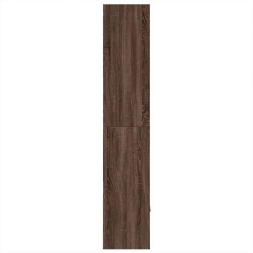 Regal za knjige boja hrasta 70x36x189 cm od konstruiranog drva - Smeđi hrast 1 70 cm Cijena