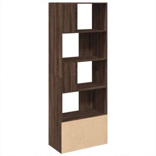 Regal za knjige boja hrasta 70x36x189 cm od konstruiranog drva - Smeđi hrast 1 70 cm Cijena
