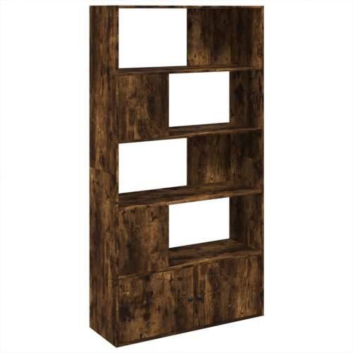 Regal za knjige boja hrasta 100x36x189 cm konstruirano drvo - Dimljeni hrast 1 100 cm Cijena