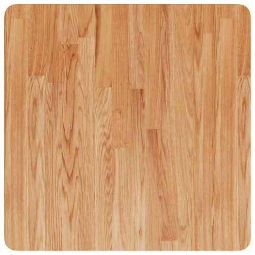 Zidna polica za Lavabo - Umivaonik od čelika i masivne hrastovine - svijetlo smeđa i crna 60 x 60 x 2.5 cm 1 Pravokutno Cijena
