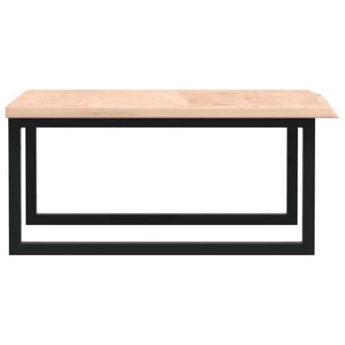 Zidna polica za Lavabo - Umivaonik od čelika i masivne hrastovine - Smeđa i crna 60 x 60 x 2 cm 1 Pravokutno Cijena