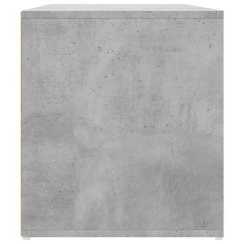 Kutni ormarić siva boja betona 160x40x45 cm konstruirano drvo - Beton siva 1 Cijena