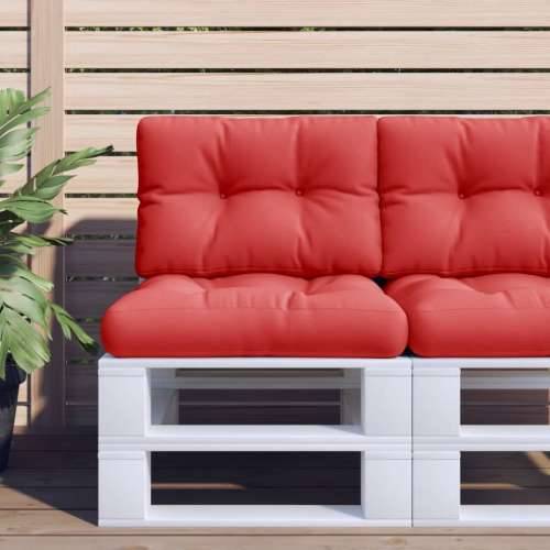 Jastuk za palete crveni 50 x 40 x 12 cm od tkanine - Crvena 50 x 40 x 12 cm 1 Cijena
