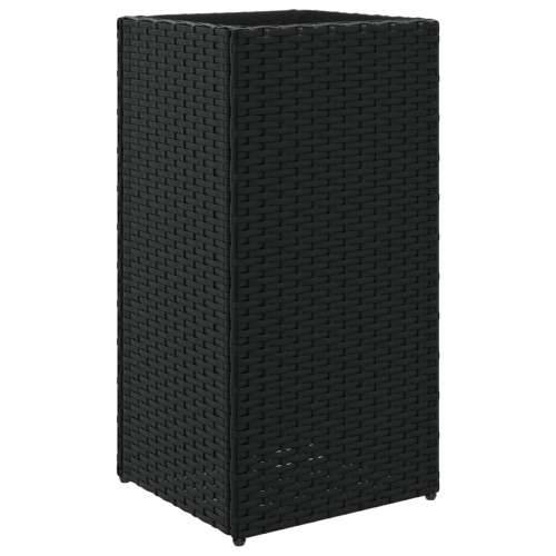 Vrtna sadilica crna 30 x 30 x 60 cm od poliratana - Crna 30 x 30 x 60 cm 1 Cijena