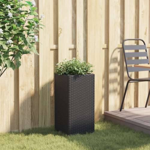 Vrtna sadilica crna 30 x 30 x 60 cm od poliratana - Crna 30 x 30 x 60 cm 1 Cijena