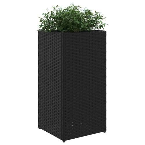 Vrtna sadilica crna 30 x 30 x 60 cm od poliratana - Crna 30 x 30 x 60 cm 1 Cijena