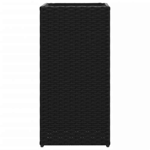 Vrtna sadilica crna 30 x 30 x 60 cm od poliratana - Crna 30 x 30 x 60 cm 1 Cijena