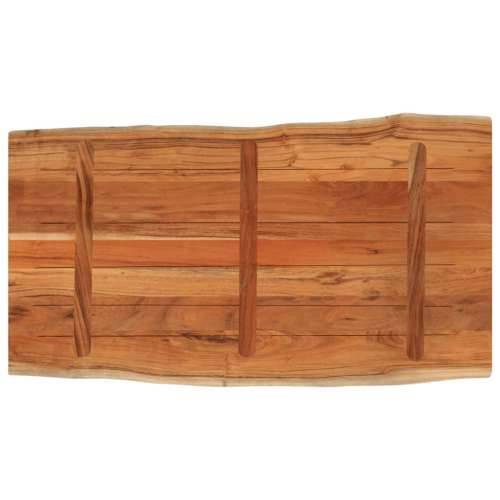 Stolna ploča 120x60x2,5 cm pravokutna bagremovo drvo živi rub - Bagremovo drvo (prirodno) 120 x 60 cm 1 25 mm Cijena