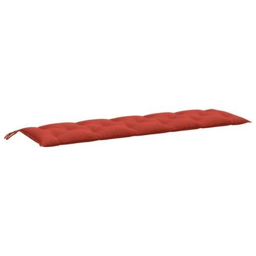 Jastuci za vrtnu klupu prošarano crvena 180x50x7 cm tkanina - prošarana crvena 180 x 50 x 7 cm 1 Cijena