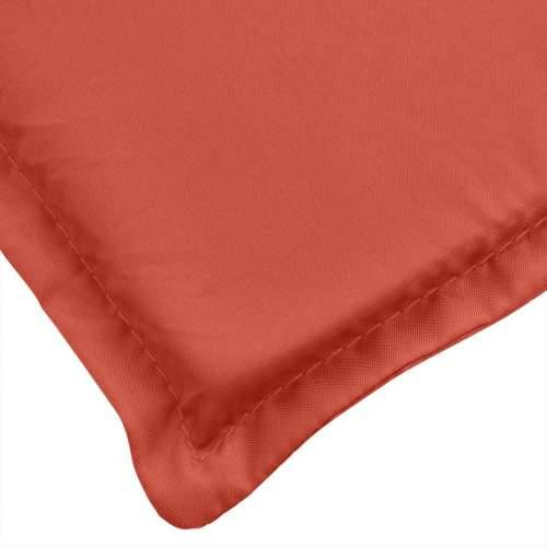 Jastuci za vrtnu klupu prošarano crvena 180x50x7 cm tkanina - prošarana crvena 180 x 50 x 7 cm 1 Cijena
