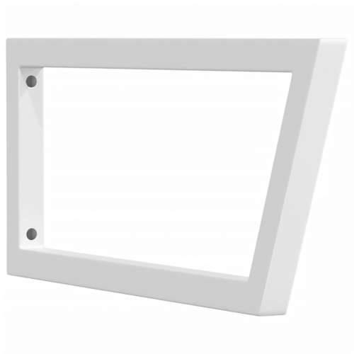 Nosači polica za Lavabo - Umivaonik 2 kom bijeli trapezni čelični - Bijela 25 x 60 cm 1 Trapez Cijena