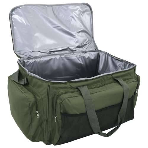 Torba za ribolov vodootporna tamnozelena od tkanine Oxford - Tamnozelena 70 x 35 x 35 cm Cijena