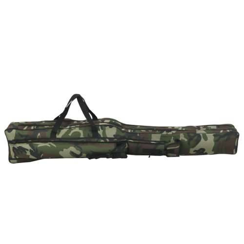 Torba za štap za pecanje maskirno zelena 160 cm tkanina Oxford - Maskirna 160 cm 2 odjeljka Cijena