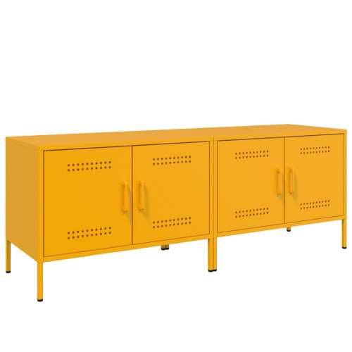 TV ormarići 2 kom boja senfa 68 x 39 x 50,5 cm čelični - Žuta 2 Cijena